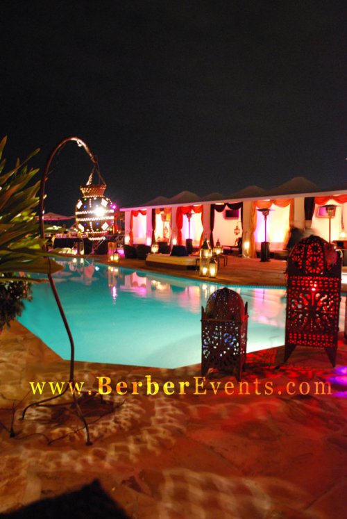 Arabian Nights theme party decor