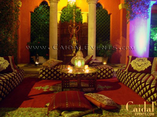 Arabian nights theme decor