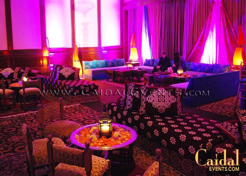 Arabian nights theme decor