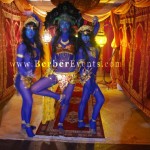 Exotic Blue Dancers