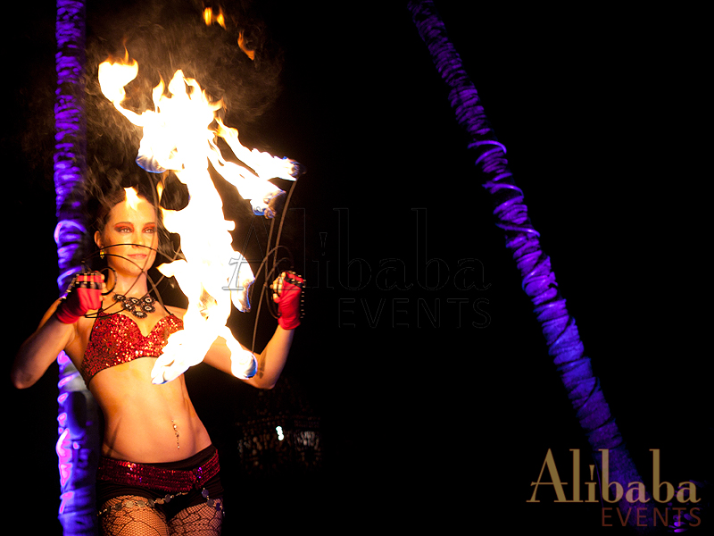 Entertainment: Fire Dancer