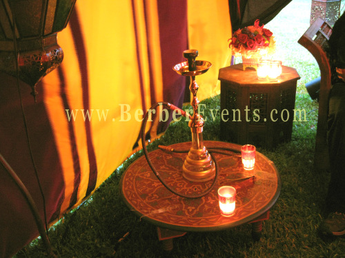 Hookah, moroccan Tent