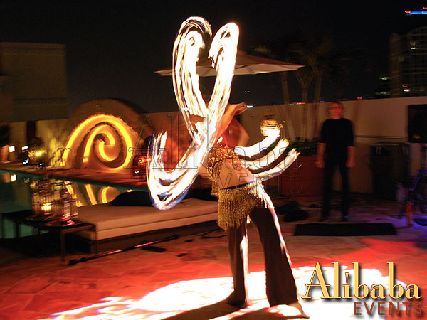 Moroccan Fire Dancer