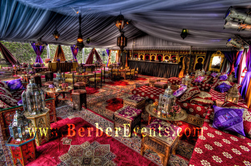 Moroccan Tent and lounge