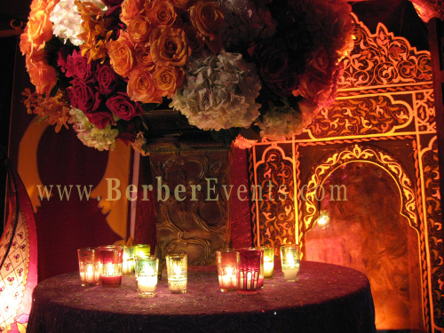 moroccan Tent at the Madarin Hotel