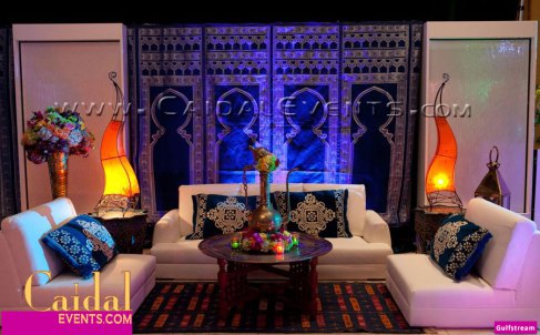 white Moroccan decor