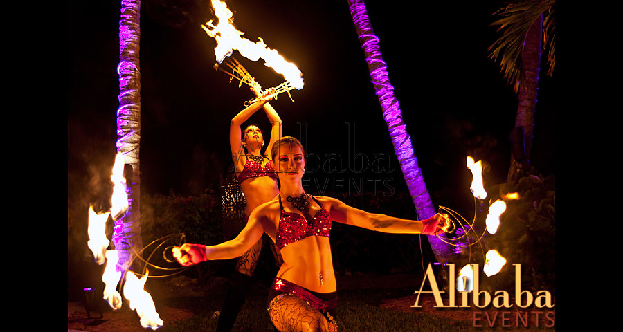 Fire Dancers by Alibaba Events