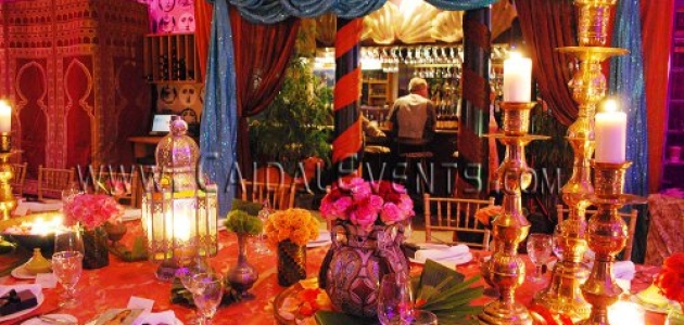 Moroccan Theme Centerpieces Ideas for Social, Private or Corporate Events