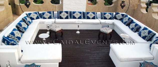 White Moroccan Roof Party, Palm Beach Island