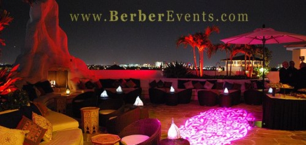 Moroccan Theme Party at The Rooftop Pool of the Mayfair Hotel & SPA in Miami
