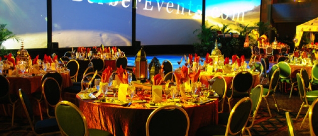 Corporate Events: Moroccan Themed Gala Dinner, 900 Guests, the Omni Hotel at CNN Center, Atlanta