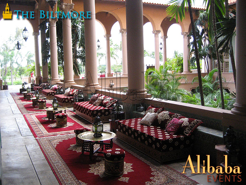 Moroccan Party at the Biltmore Hotel Miami